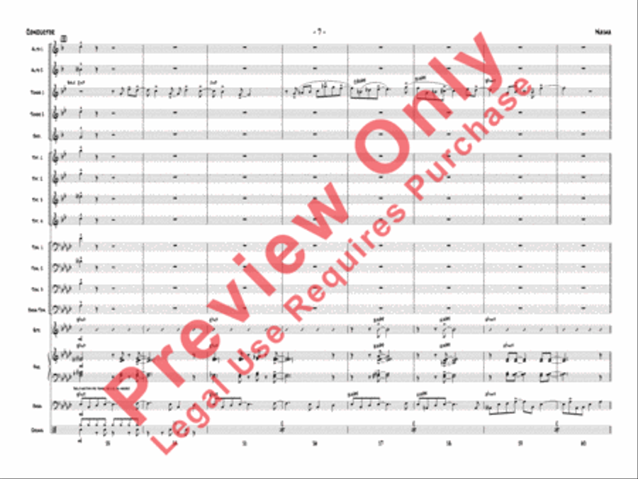 Naima Jazz Ensemble scores gallery preview page 34