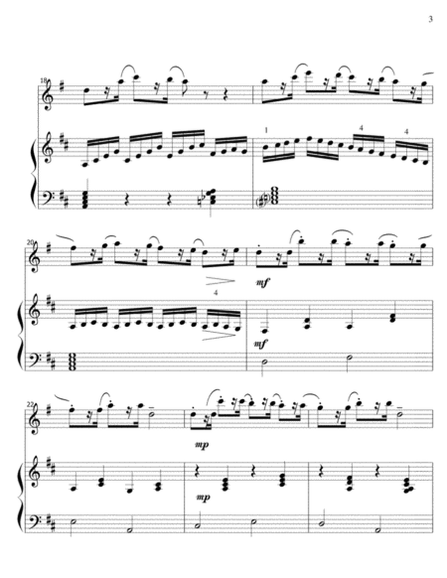Chasing Butterflies-alto flute/piano image number null