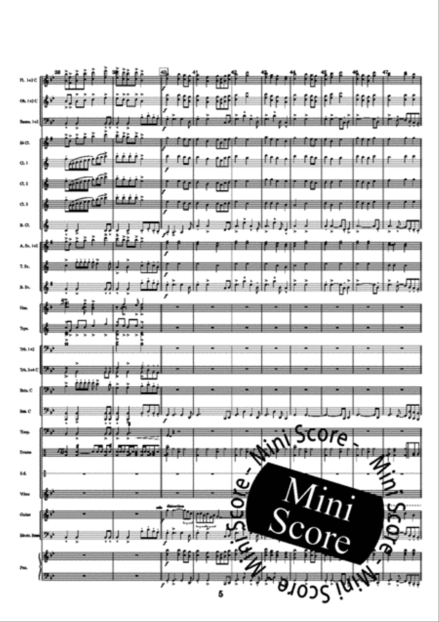 Re-Jigue Concert Band scores gallery preview page 11