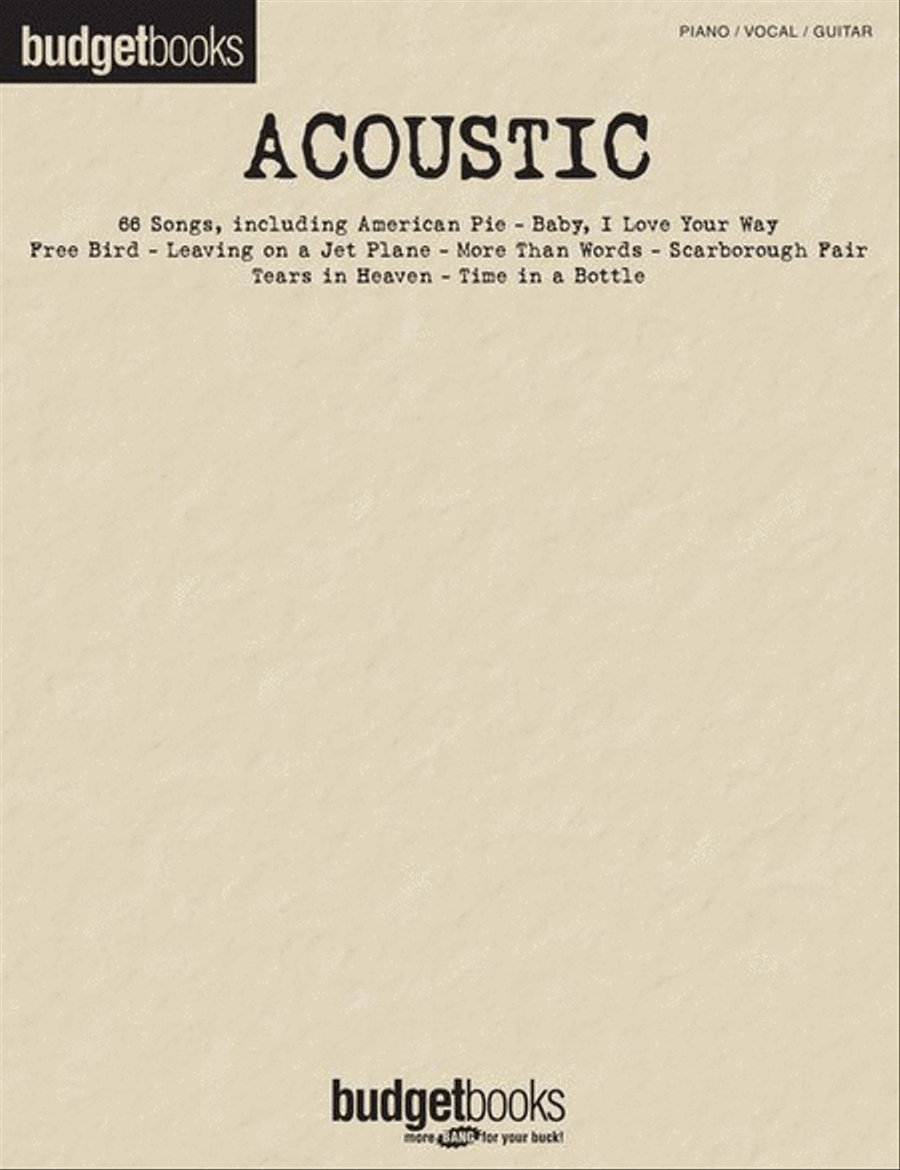 Acoustic Piano, Vocal, Guitar scores gallery preview page 2