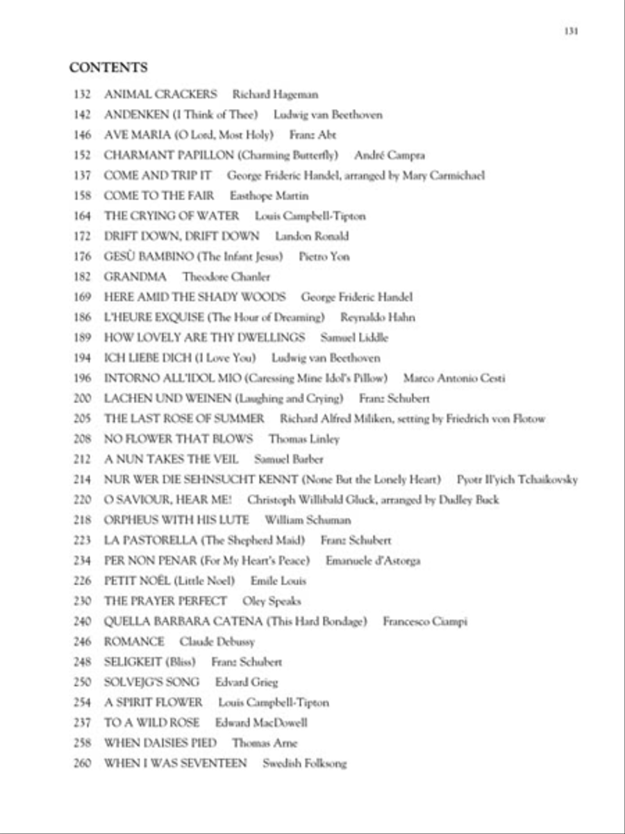 The First Book of Solos Complete – Parts I, II and III Voice scores gallery preview page 4