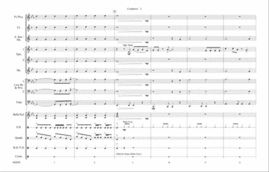 Don't Stop Believin': Score Marching Band scores gallery preview page 2