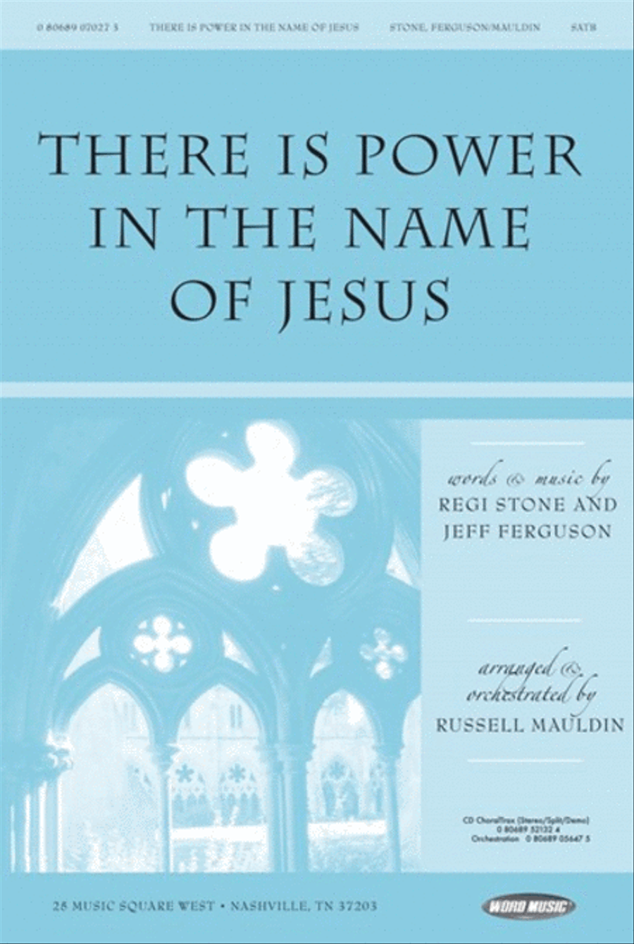 There Is Power In The Name Of Jesus - Anthem 4-Part scores gallery preview page 1