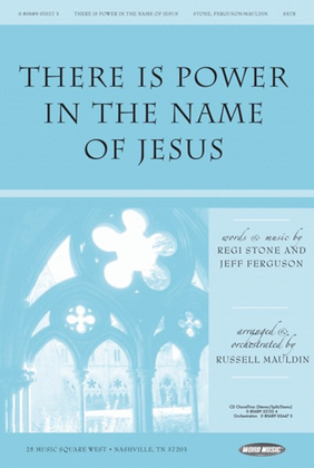 Book cover for There Is Power In The Name Of Jesus - Anthem