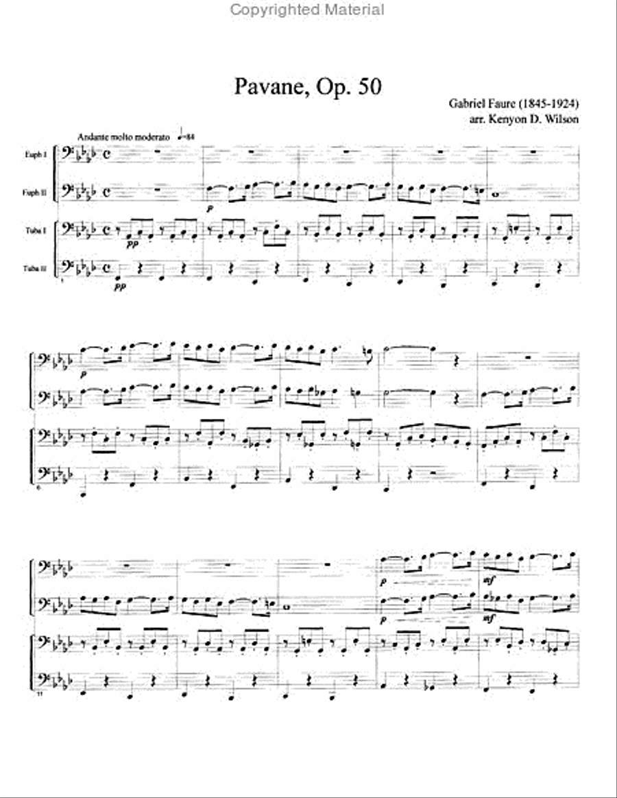 Pavane EETT scores gallery preview page 2
