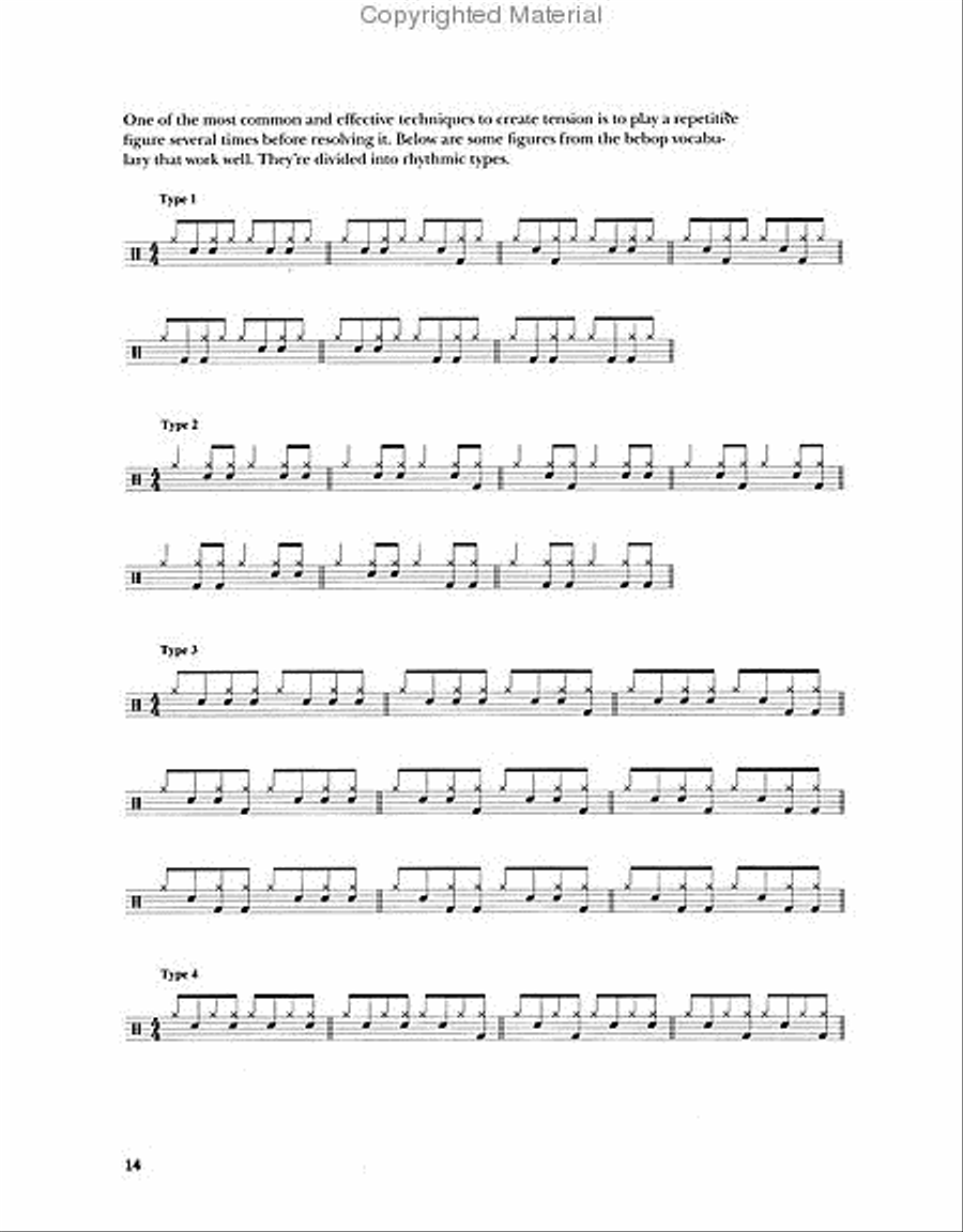 Straight-Ahead Jazz Drumming Drums scores gallery preview page 3