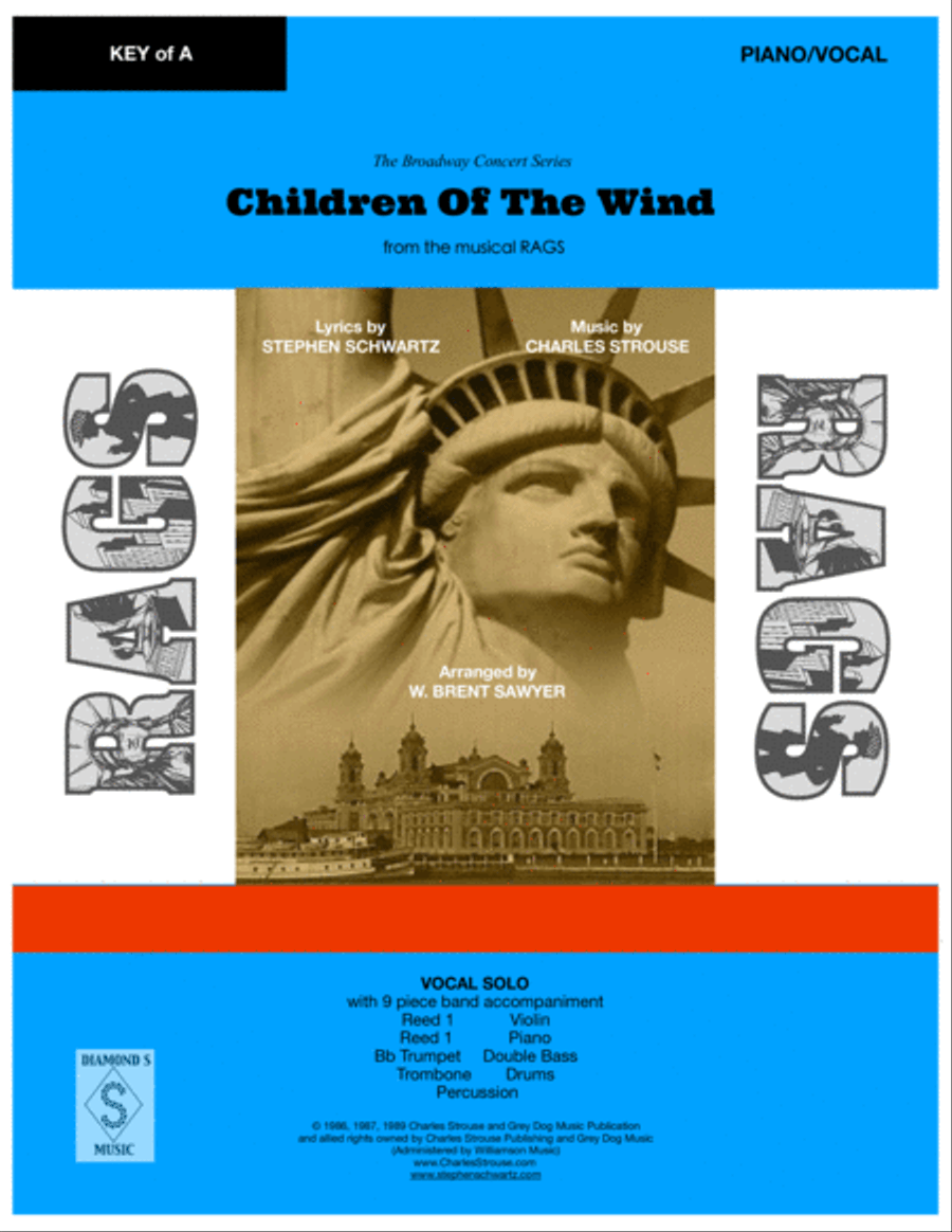 Children Of The Wind Voice scores gallery preview page 1