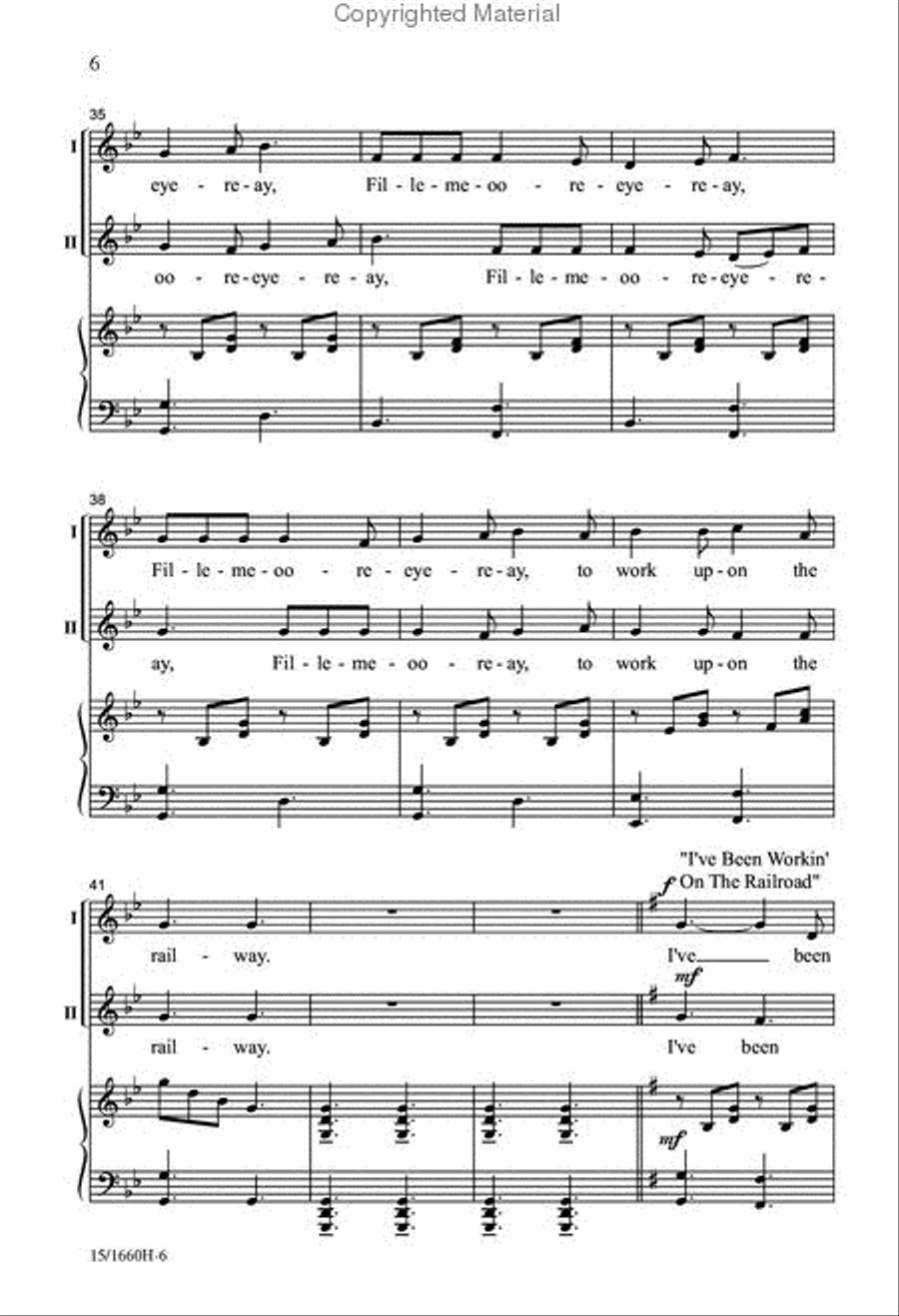 On the Railroad 3-Part scores gallery preview page 6