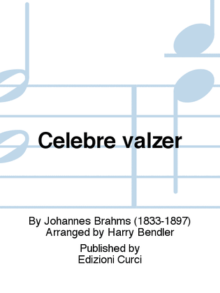 Book cover for Celebre valzer
