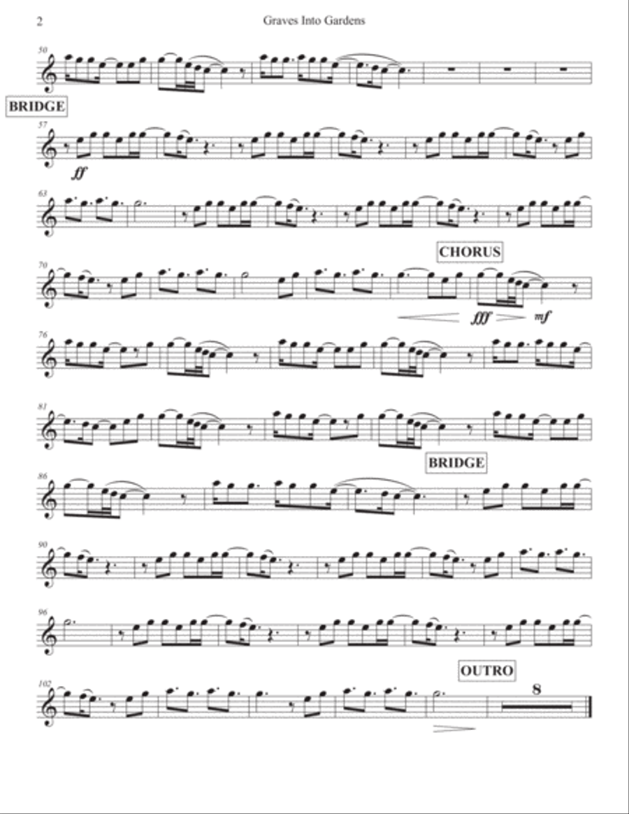 Graves Into Gardens Graves Into Gardens Piccolo scores gallery preview page 3