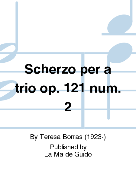 Scherzo per a trio op. 121 num. 2