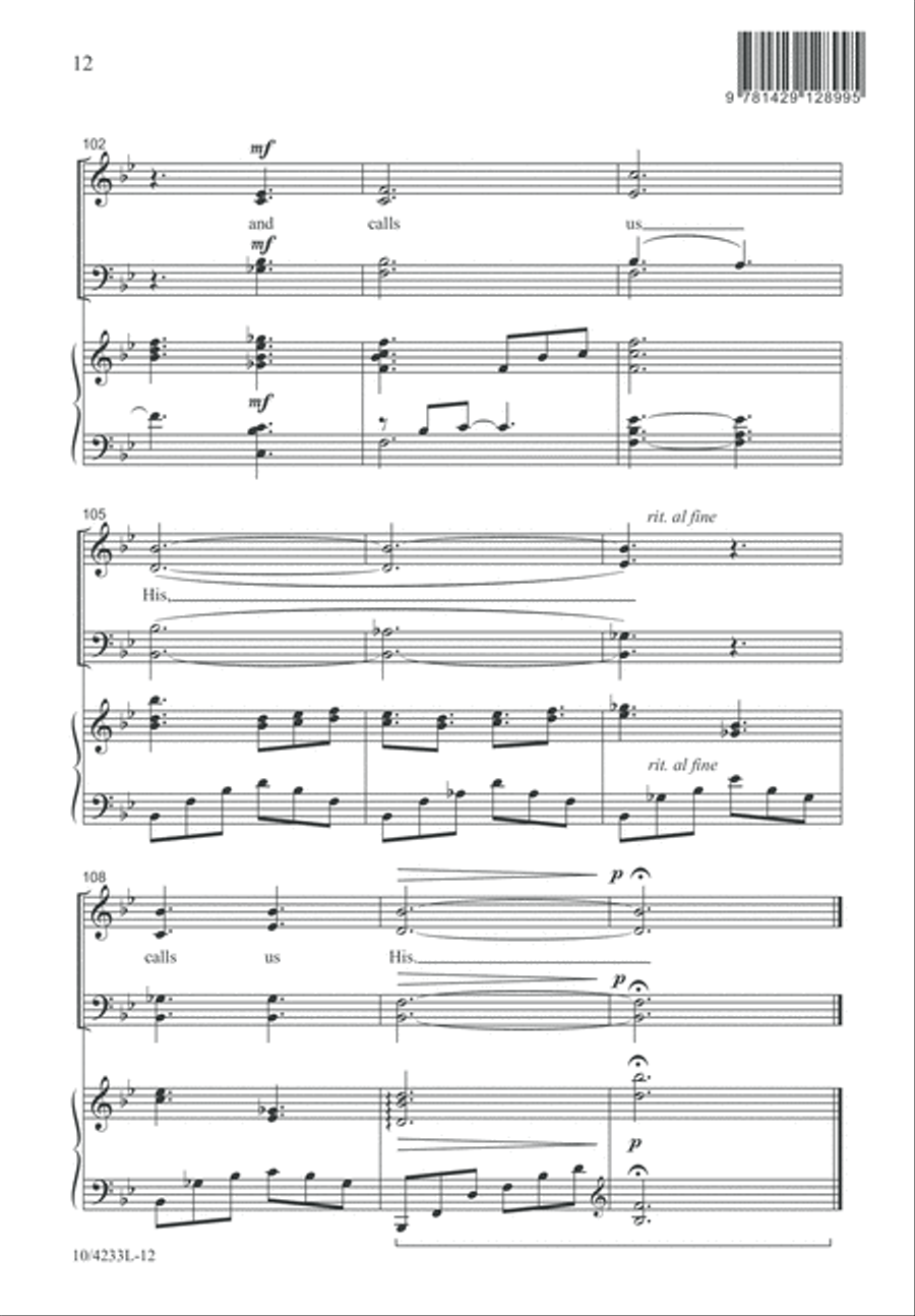 I Thank the Father I Thank the Father 4-Part scores gallery preview page 12