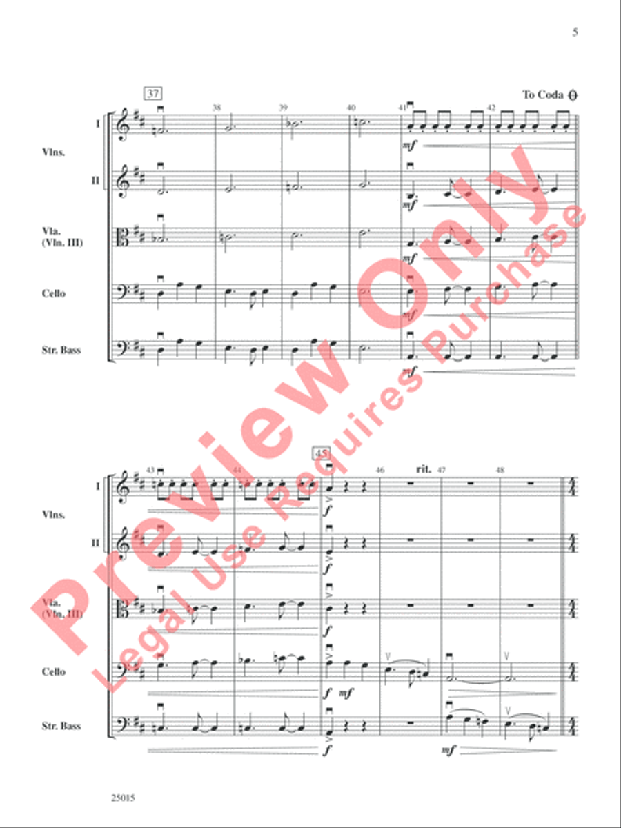 Rockport Images String Orchestra scores gallery preview page 6