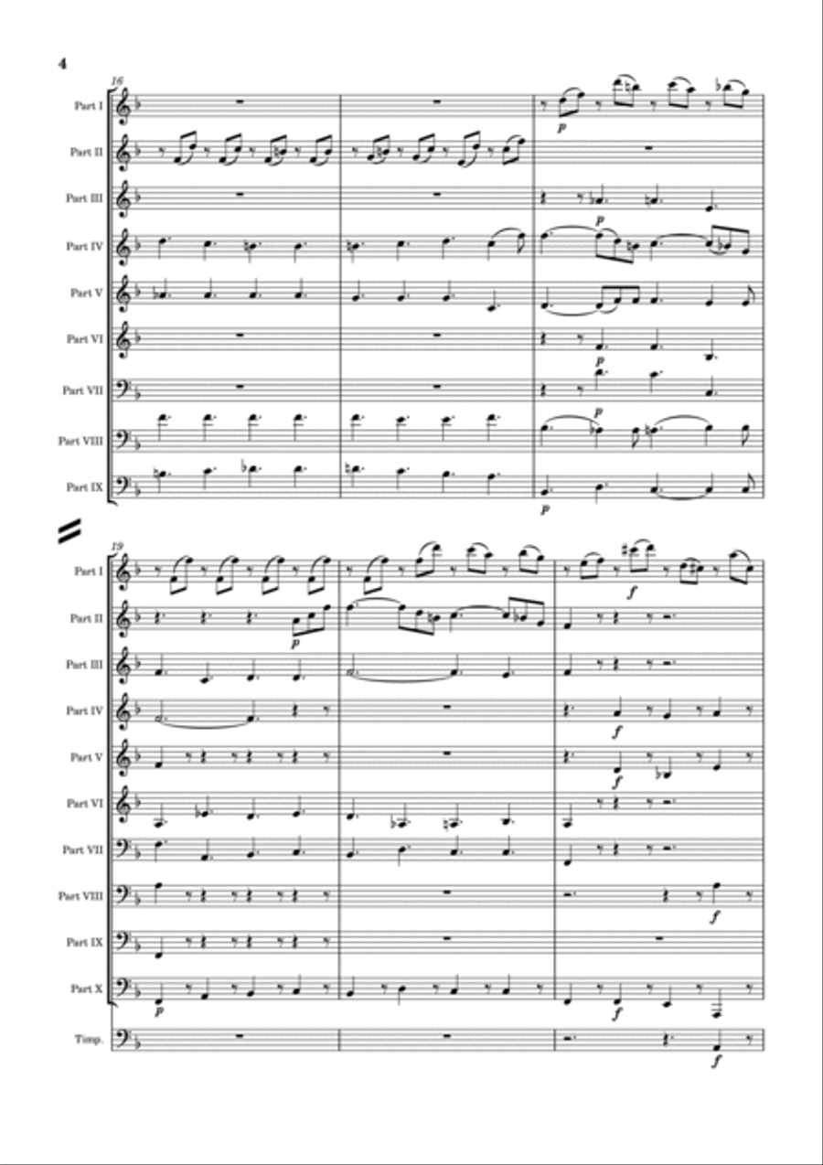 Mozart - Lacrimosa (Flexible Instrumentation) image number null
