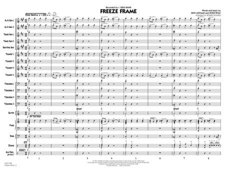 Freeze Frame - Conductor Score (Full Score)