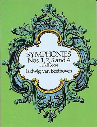 Beethoven - Symphonies Nos 1 2 3 & 4 Full Score