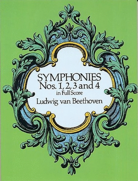 Beethoven - Symphonies Nos 1 2 3 & 4 Full Score
