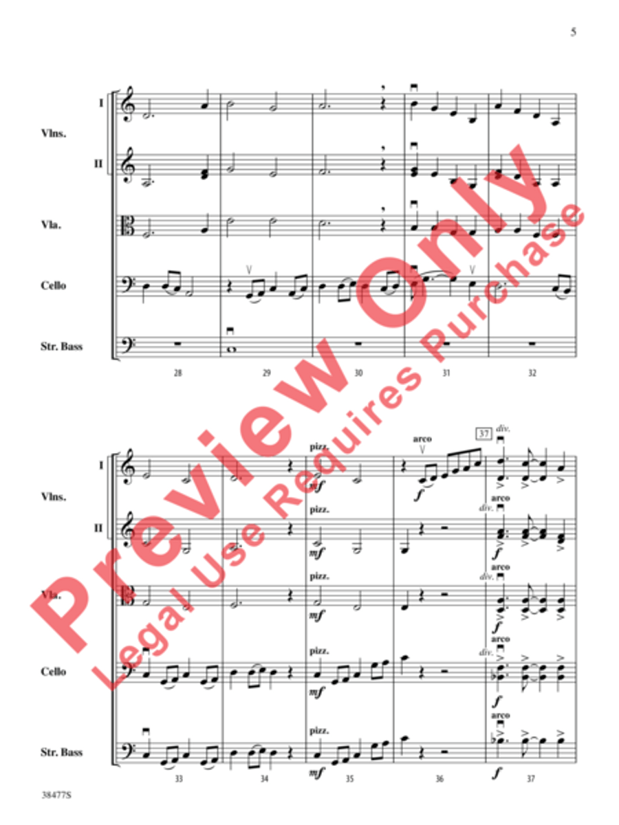 Western Skies String Orchestra scores gallery preview page 6