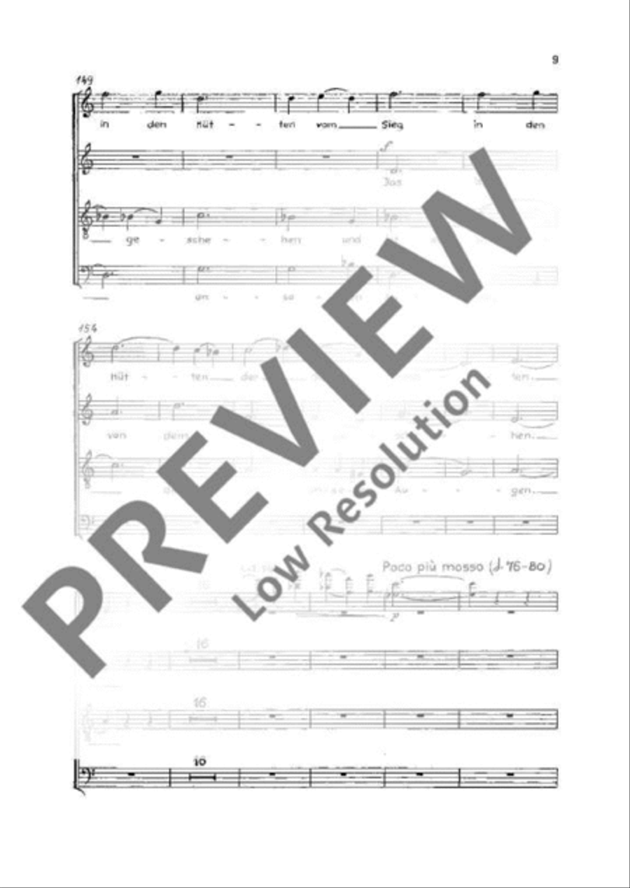 Ostermesse Mixed Choir scores gallery preview page 12