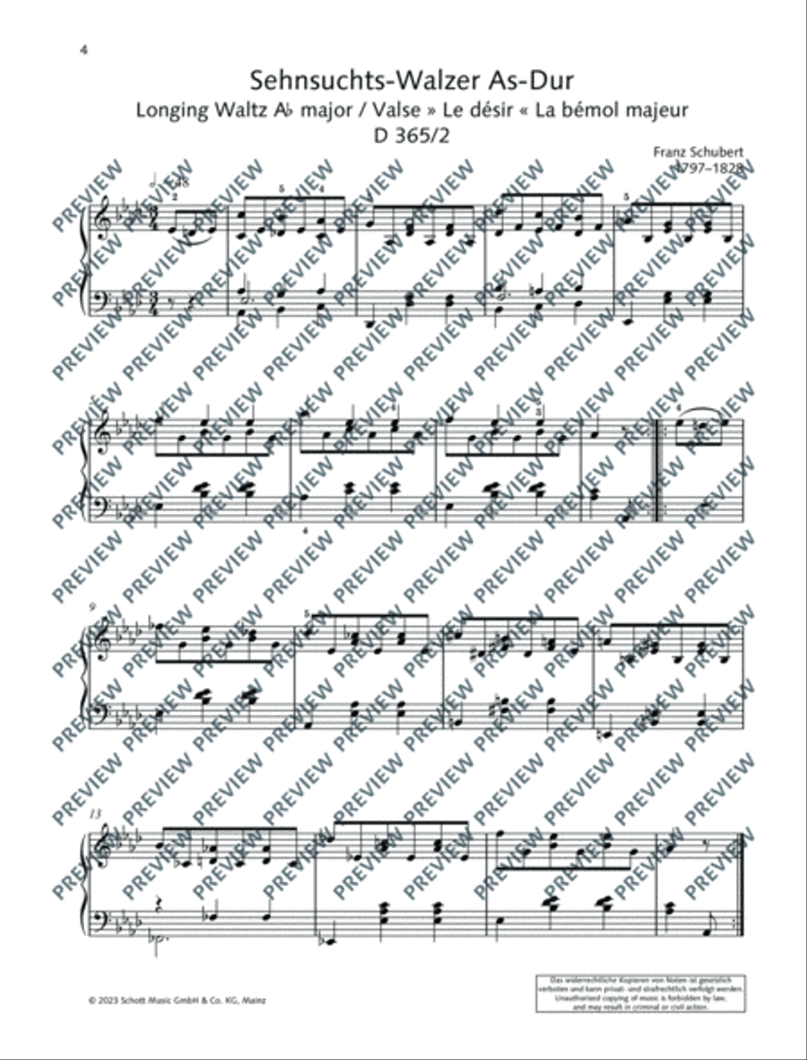 Best of Schubert Piano Solo scores gallery preview page 5