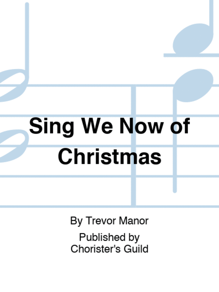 Sing We Now of Christmas Reproducible Instrumental Parts