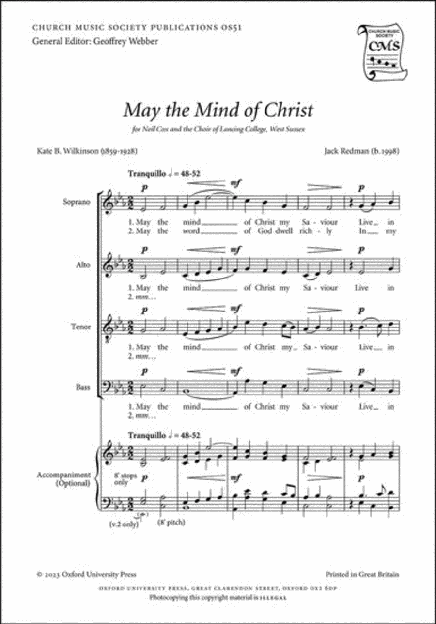 May the Mind of Christ