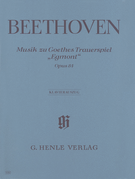 Beethoven, Ludwig van: Music to J. W. v. Goethe