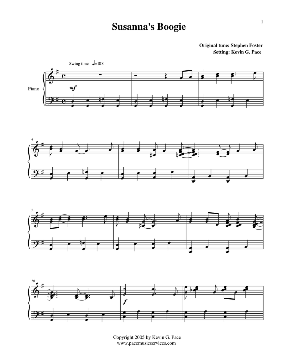 Rock 'n Boogie Blues Book 2 Piano Solo scores gallery preview page 4