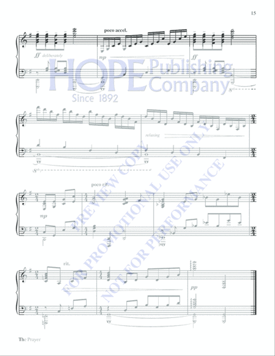 Inspirations: for Solo Piano - Score Piano Solo scores gallery preview page 19