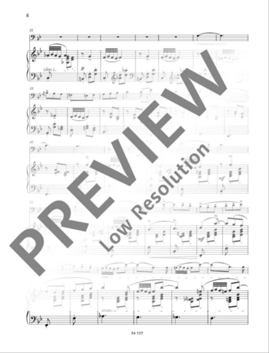 Suite D minor Piano scores gallery preview page 9