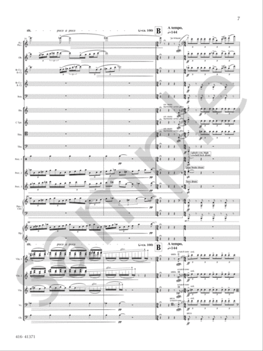 Chamber Symphony Orchestra scores gallery preview page 7