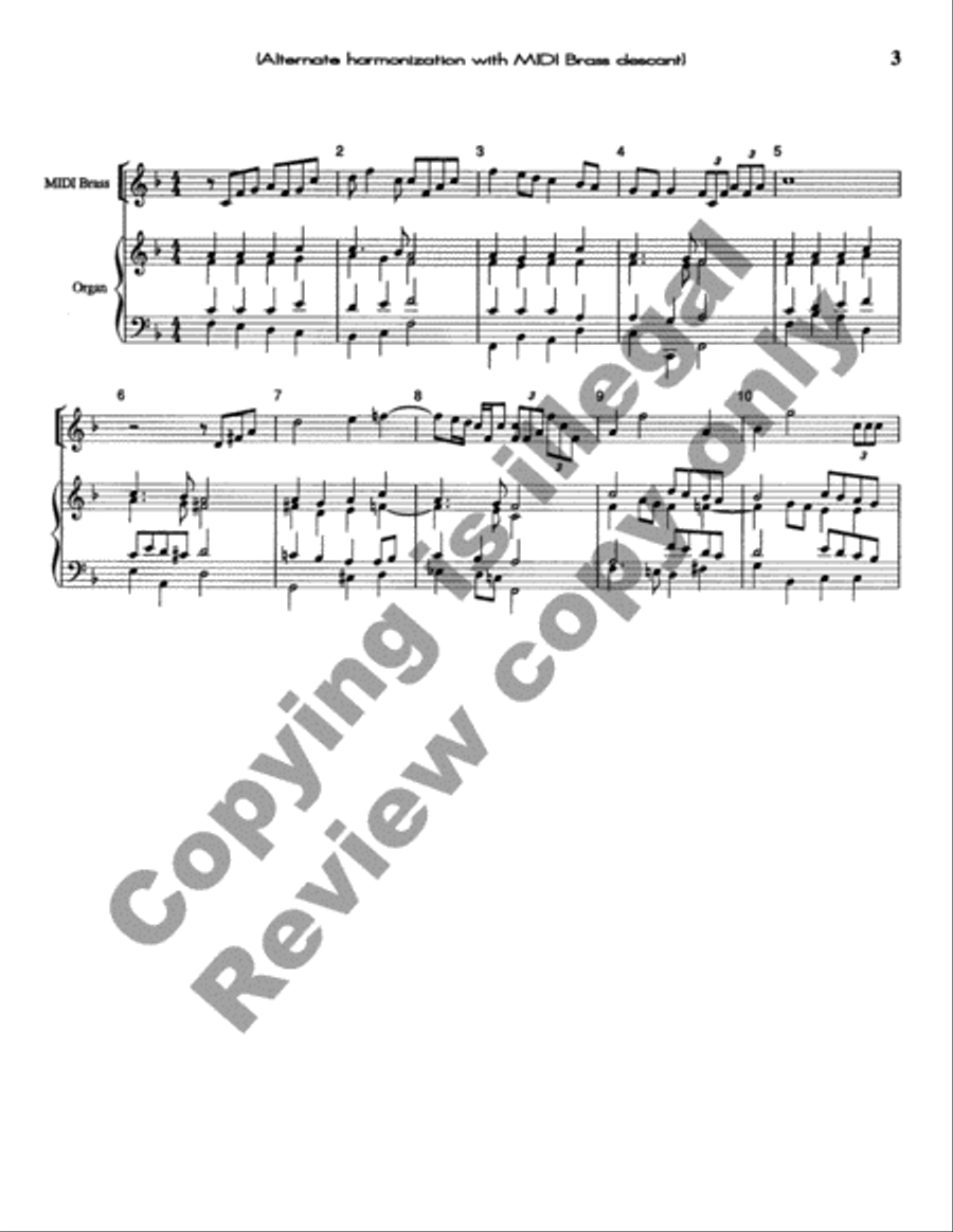 Angels We Have Heard On High Organ scores gallery preview page 4
