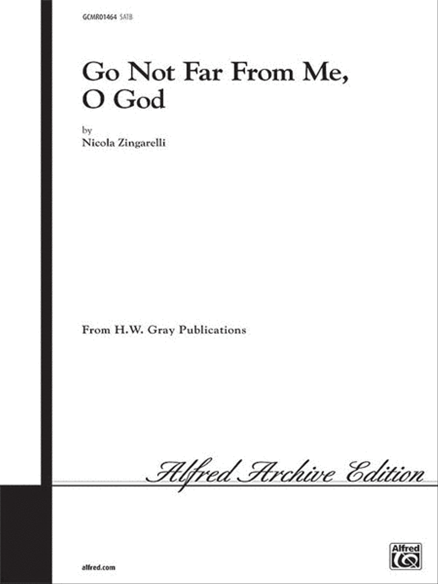 Go Not Far from Me, O God 4-Part scores gallery preview page 1
