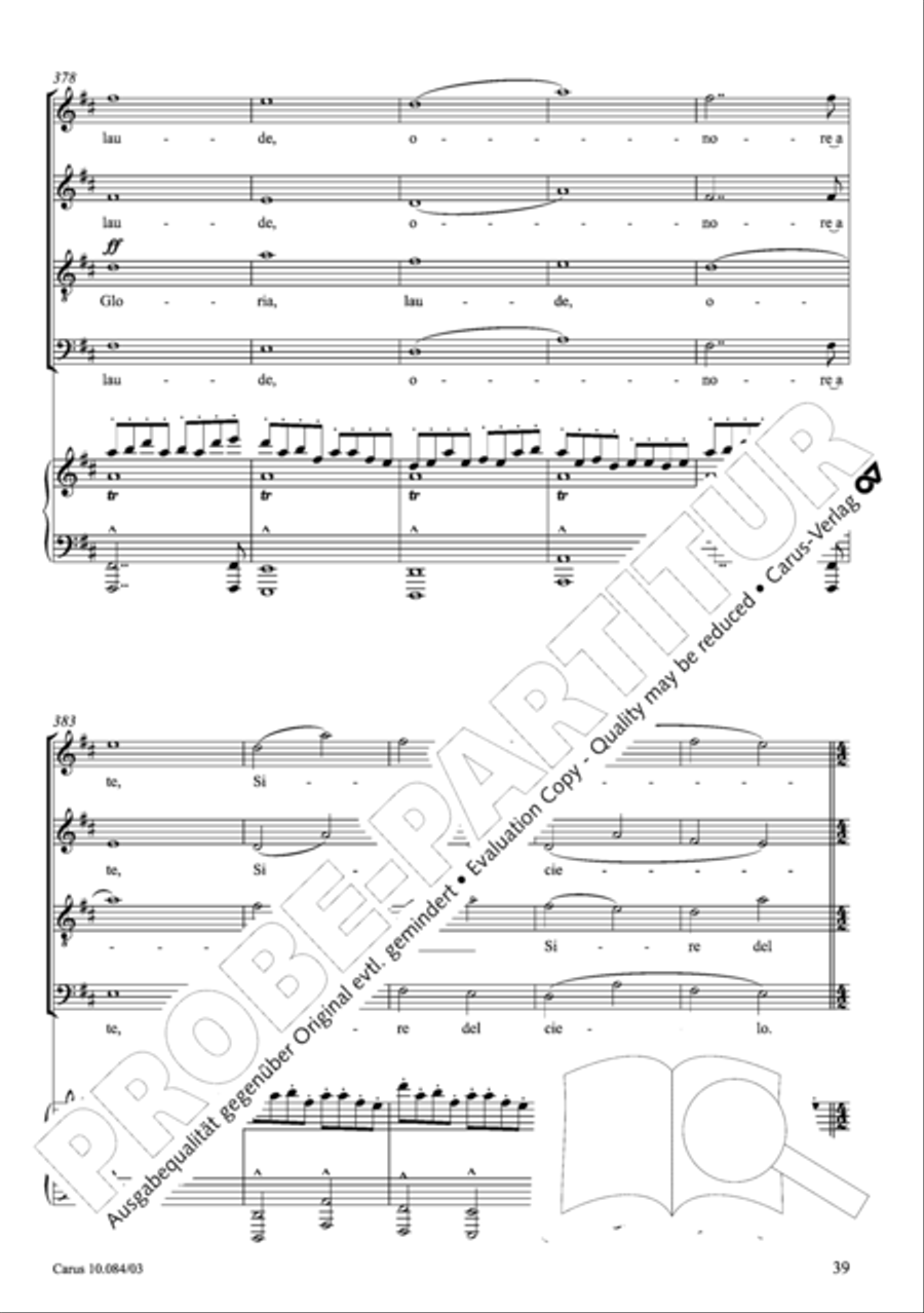 Lauda per la Nativita del Signore Divisi scores gallery preview page 40