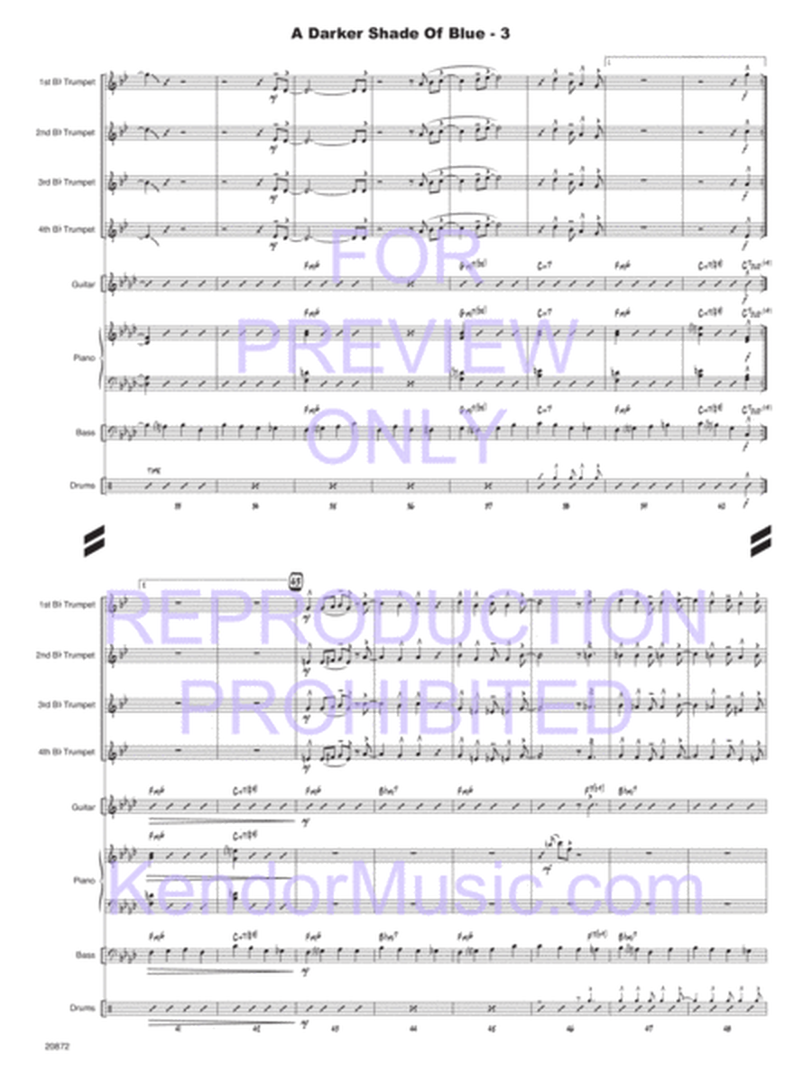 Trumpet Section Workout with MP3s (6 pieces to develop the jazz ensemble section) image number null