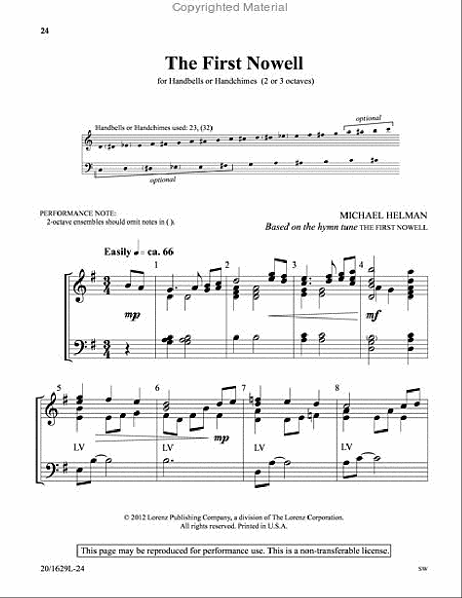 And All the Bells on Earth Shall Ring! 3-Octaves scores gallery preview page 5