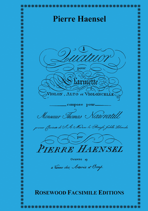 Book cover for Quartet, Op. 19