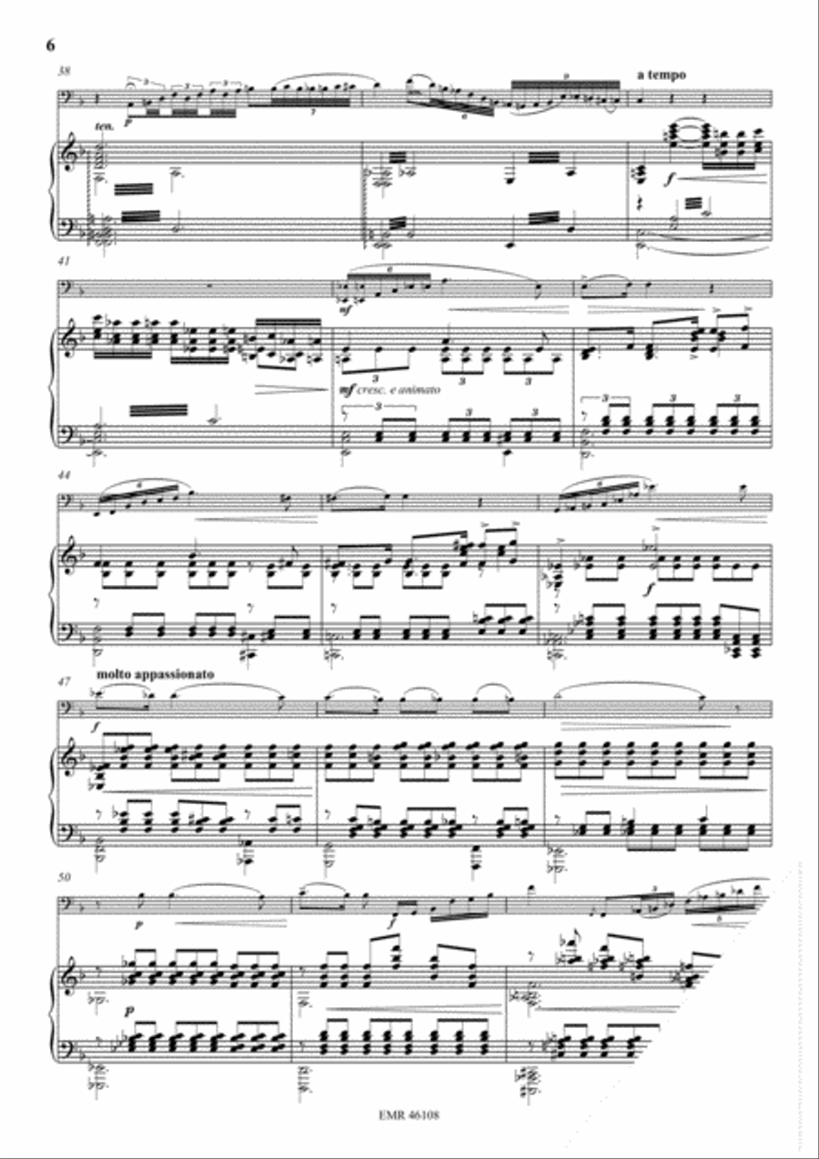 Poeme No. 1 Piano Accompaniment scores gallery preview page 7