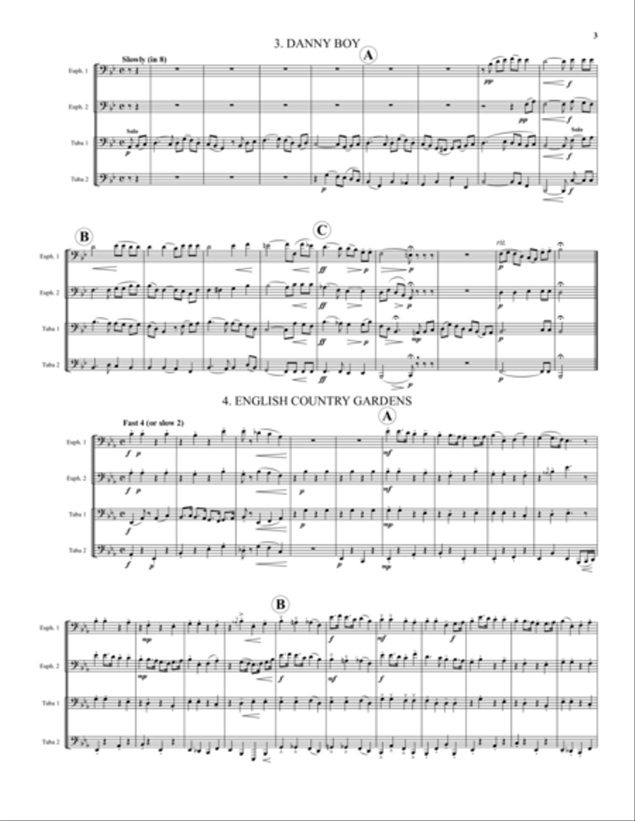 Songs of the British Isles EETT scores gallery preview page 4