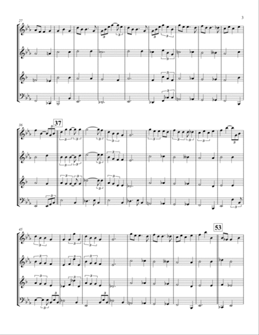 Christmas Time Is Here Christmas Time Is Here Woodwind Quartet scores gallery preview page 3