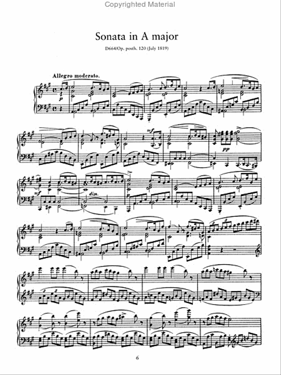 Schubert Masterpieces for Solo Piano -- 19 Works Piano Solo scores gallery preview page 3