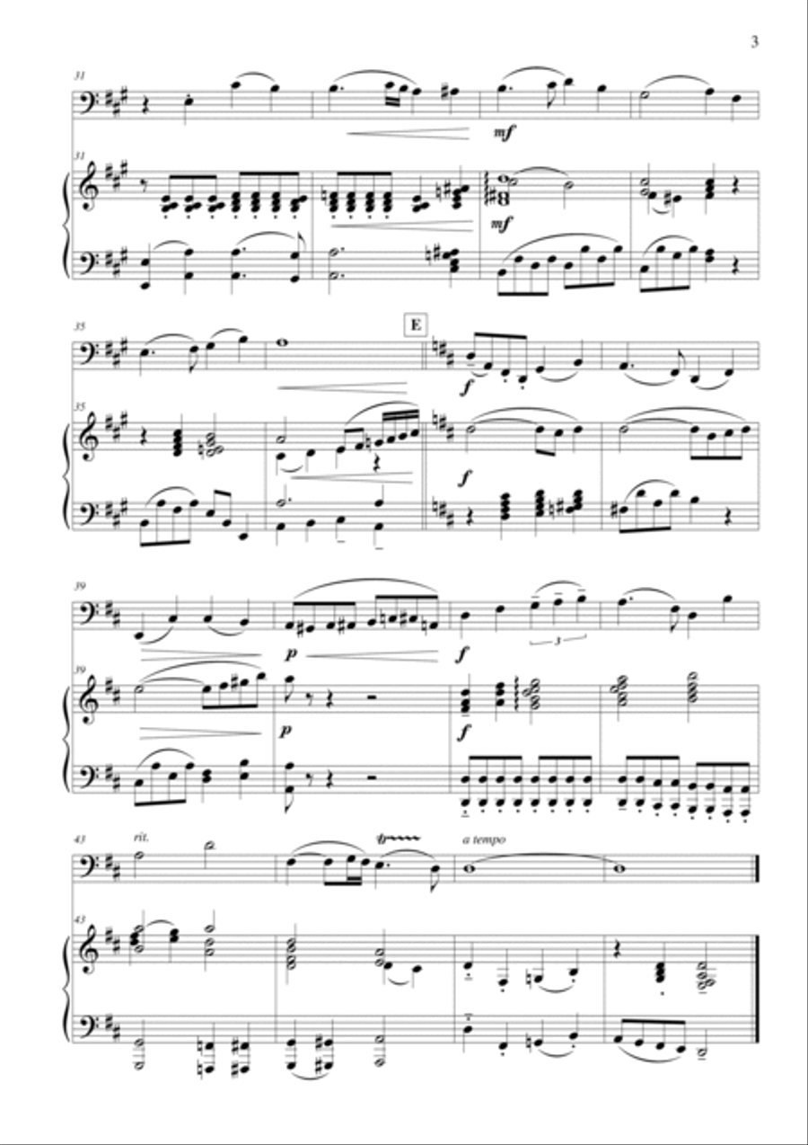 All Things Bright and Beautiful Piano scores gallery preview page 3