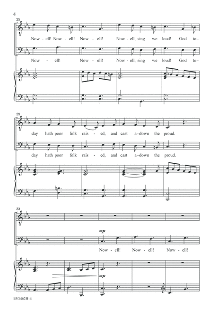 Masters In This Hall 3-Part scores gallery preview page 4