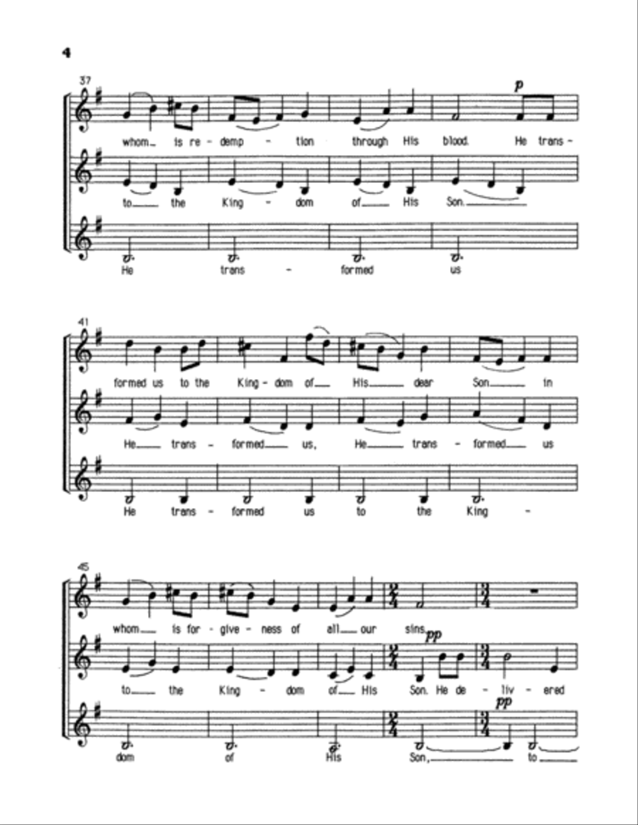 Arioso and Chorale 4-Part scores gallery preview page 5