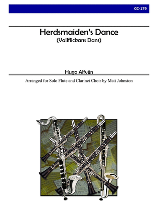 Herdsmaiden's Dance for Solo Flute and Clarinet Choir