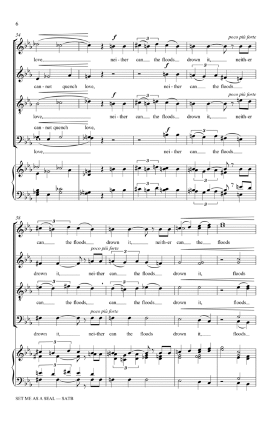 Set Me As A Seal 4-Part scores gallery preview page 6