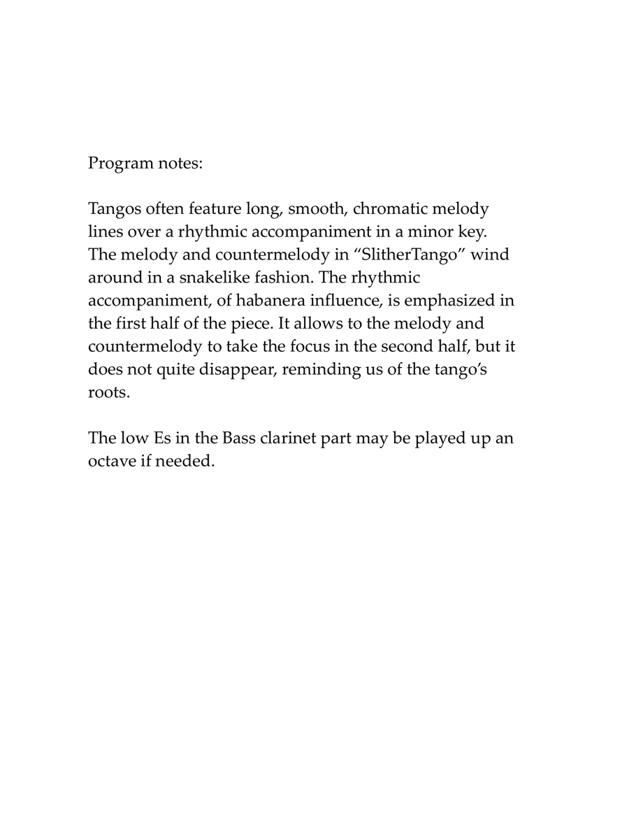 SlitherTango Clarinet Duet scores gallery preview page 2