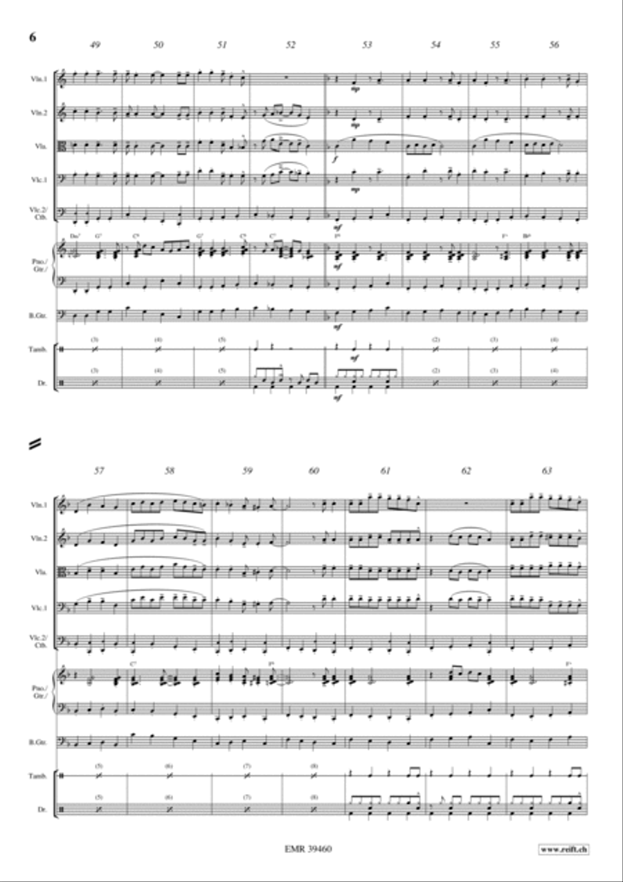 Swinging Santa Claus Swinging Santa Claus Bass Guitar scores gallery preview page 5