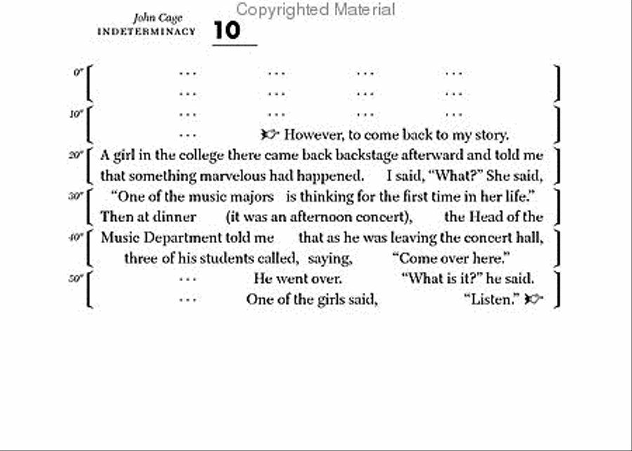 Indeterminacy - Ninety Stories Voice scores gallery preview page 4
