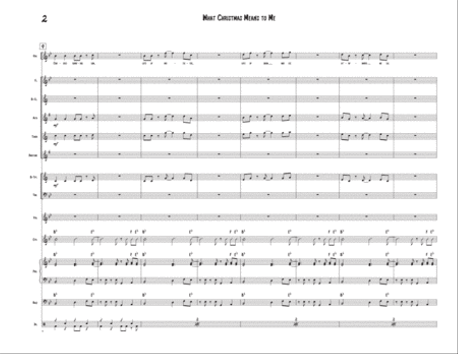 What Christmas Means To Me Flute scores gallery preview page 2